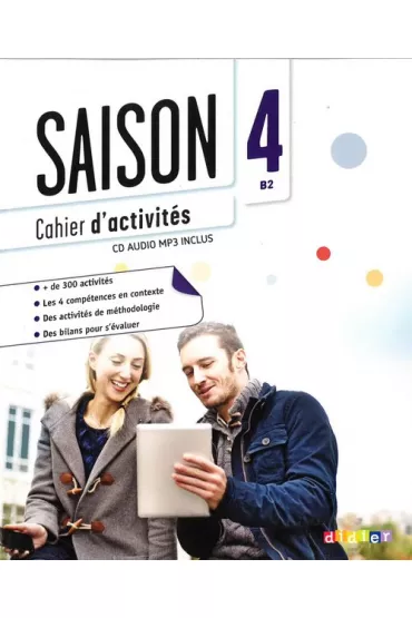 Saison 4 �wiczenia + p�yta CD audio