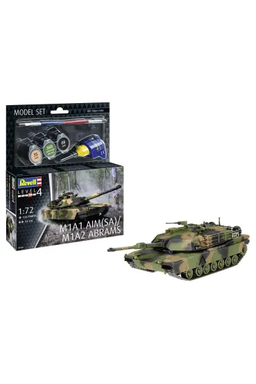 Model set M1A1 AIM(SA)/ M1A2 Abrams Revell