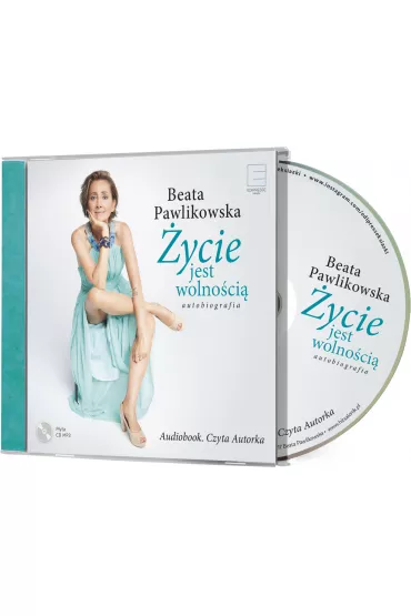 AUDIOBOOK �ycie jest wolno�ci� autobiografia CD - Beata Pawlikowska