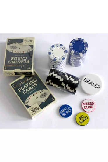 �etony pokerowe PREMIUM SK�RA 100 szt. 14g