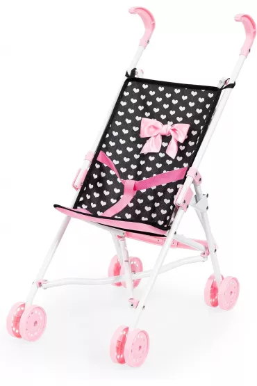 W�zek spacer�wka dla lalek czarny Buggy Bayer