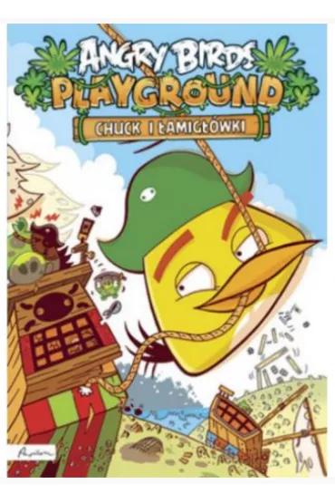 Angry Birds. Playground. Chuck i �amig��wki. Ksi��ka z nalepkami