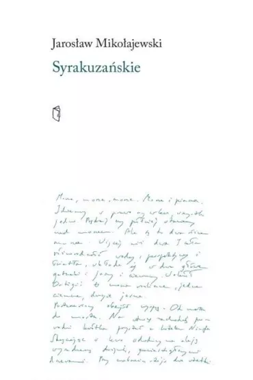 Syrakuza�skie - Jaros�aw Miko�ajewski