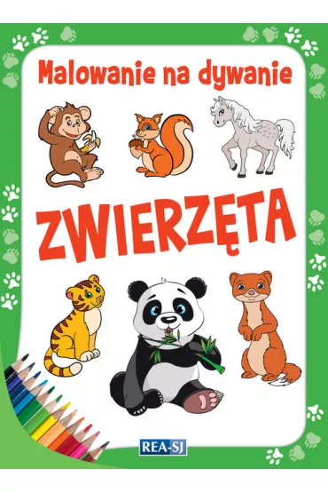 Malowanie na dywanie. Zwierz�ta