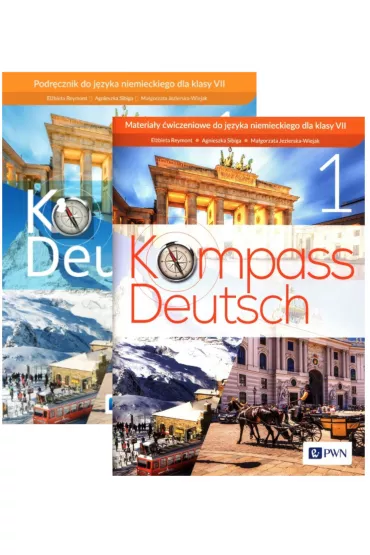 Pakiet Kompass. Deutsch 1. Podr�cznik z zeszytem �wicze� do szko�y podstawowej dla klasy VII - Agnieszka Sibiga, El�bieta Reymont, Ma�gorzata Jezierska-Wiejak