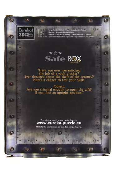 �amig��wka Escape Box Safe Secret poziom 3/4 Eureka 3D