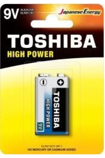 Bateria Toshiba 6LR61GCP BP-1 9V High power 1szt/blister