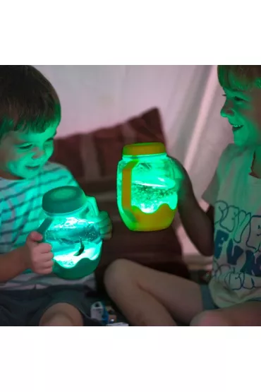 Glo Pals S�oik sensoryczny do nape�nienia wod�, kolor zielony