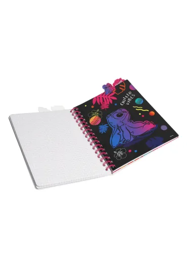 CoolPack Ko�obrulion A5 Disney Black Stitch z g��wkami kratka 100 kartek