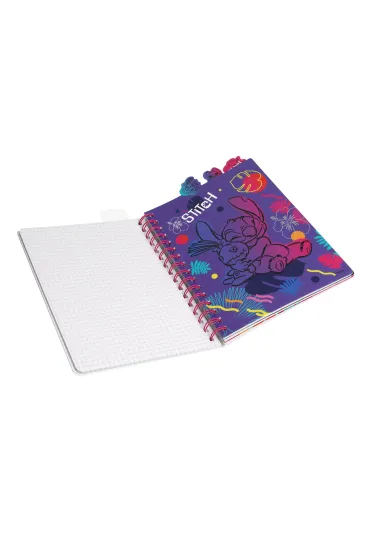 CoolPack Ko�obrulion A5 Disney Black Stitch z g��wkami kratka 100 kartek