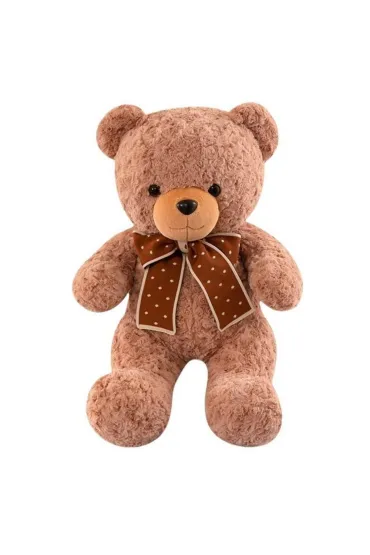Maskotka przytulanka mi� z kokardk� 45cm LeanToys