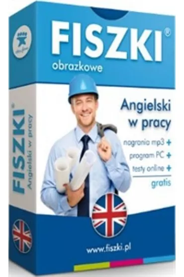 Angielski. Fiszki obrazkowe - W pracy
