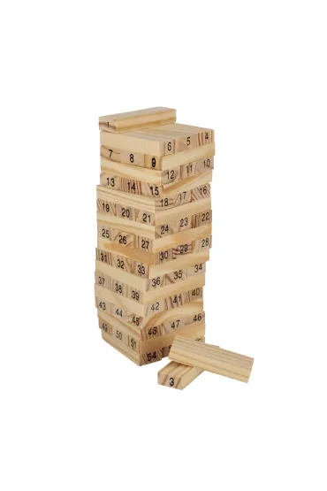Gra Wie�a drewniana Wood Cyfry MEGA CREATIVE 552115