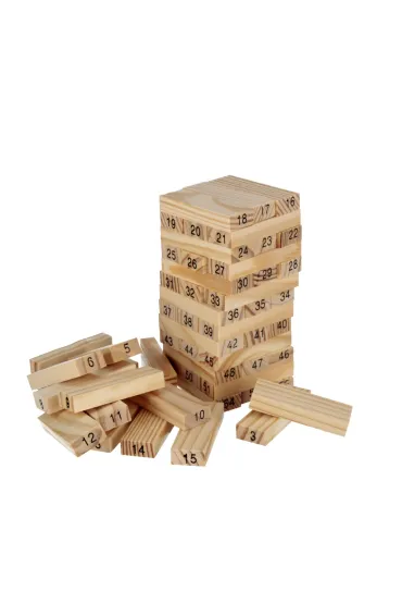 Gra Wie�a drewniana Wood Cyfry MEGA CREATIVE 552115