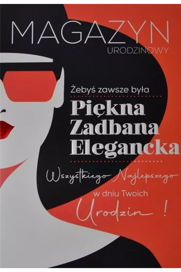 Yeku Karnet Urodziny damskie