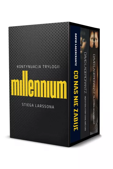 Pakiet Millennium. Tomy 4-5: Co nas nie zabije, M�czyzna, kt�ry goni� sw�j cie� - David Lagercrantz