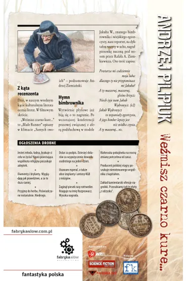 eBook We�misz czarno kure... Kroniki Jakuba W�drowycza. Tom 3 mobi epub - Andrzej Pilipiuk