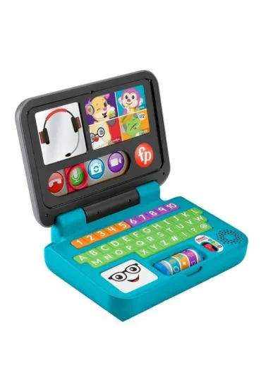 Fisher-Price. Edukacyjny Laptop Malucha Porozmawiajmy HHX33 Mattel