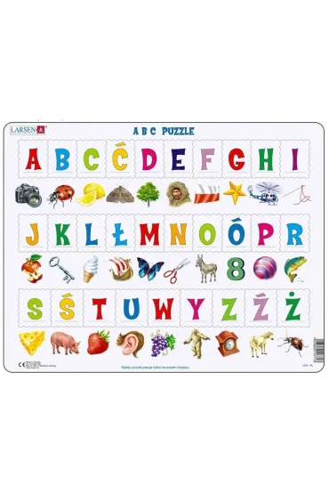 Puzzle Uk�adanka Alfabet Maxi Larsen