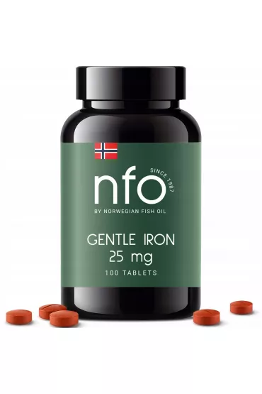 Nfo Gentle Iron Suplement diety (22.08.2025) 100 tab.