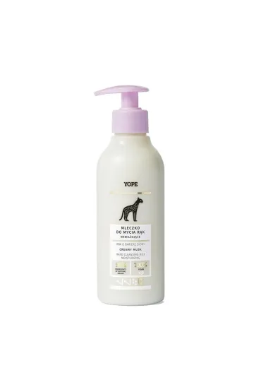 Yope Nawil�aj�ce myd�o do mycia r�k Creamy Musk 300 ml GRATIS