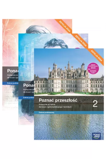 Pakiet podr�cznik�w: Ponad s�owami. Cz�� 1 i 2, Pozna� przesz�o��. Liceum i technikum. Klasa 2. Edycja 2024 - Adam Kucharski, Aneta Niew�g�owska, Anna �aszkiewicz, Anna R�wny, Ma�gorzata Chmiel, Stanis�aw Roszak, Joanna Ko�cierzy�ska, Anna  Cisowska, Aleksandra Wr�blewska, Helena  Kusy