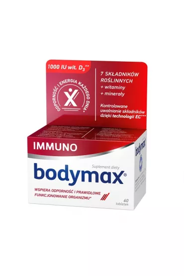 Bodymax Immuno witaminy i minera�y suplement diety 60 tab.