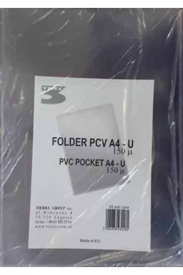Tierra Group Folder PCV A4-U 25 szt.