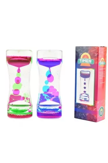Dwukolorowy p�ynny timer sensoryczny - klepsydra Robe