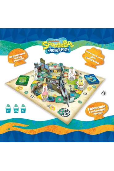 Spongebob Gra Kooperacyjna Na Ratunek Meduzom Lisciani