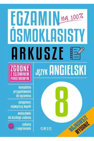 Pakiet Egzamin �smoklasisty. J�zyk angielski. Repetytorium i Arkusze