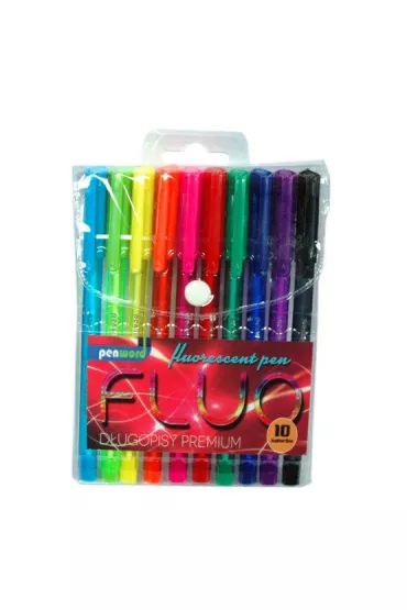 Polsirhurt D�ugopisy fluo 10 szt.