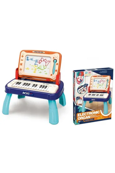 Pianinko Stolik 2w1 + znikopis 46x37x5cm Madej