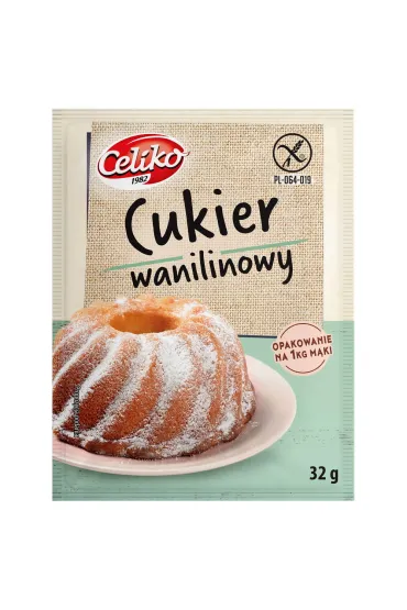 Celiko Cukier wanilinowy bezglutenowy 32 g