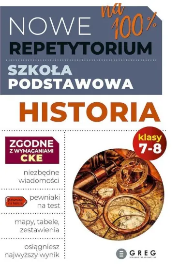 Nowe Repetytorium - szko�a podstawowa. Historia, kl. 7-8 - 2026 - Beata  J�zk�w