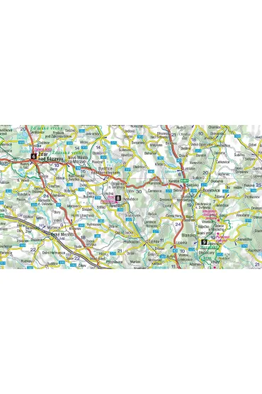 Czechy map&guide XL PL laminat 2024 - Katarzyna Byrtek