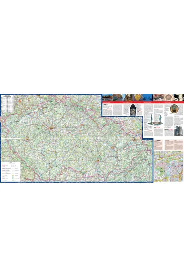 Czechy map&guide XL PL laminat 2024 - Katarzyna Byrtek