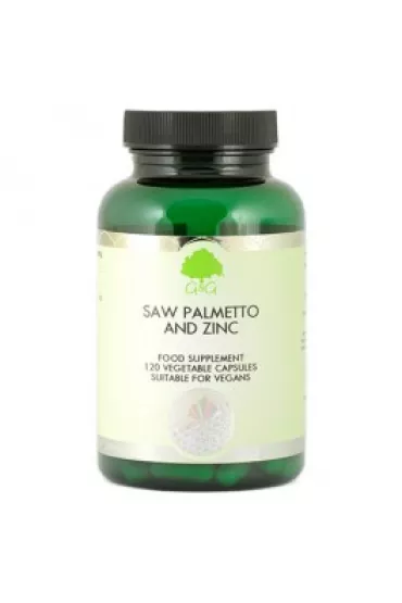G&g Saw Palmetto & Zinc - suplement diety 120 kaps.