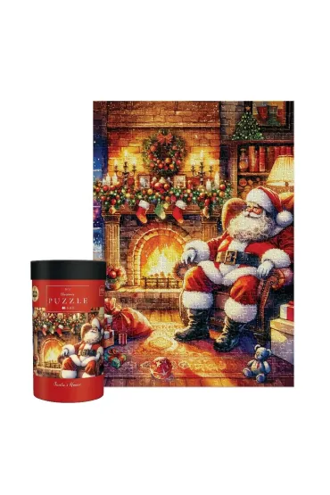 Puzzle 500 element�w. Tuba BN Santa's House Interdruk