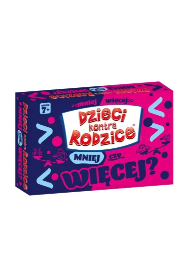 Dzieci kontra Rodzice. Mniej czy wi�cej? Kangur
