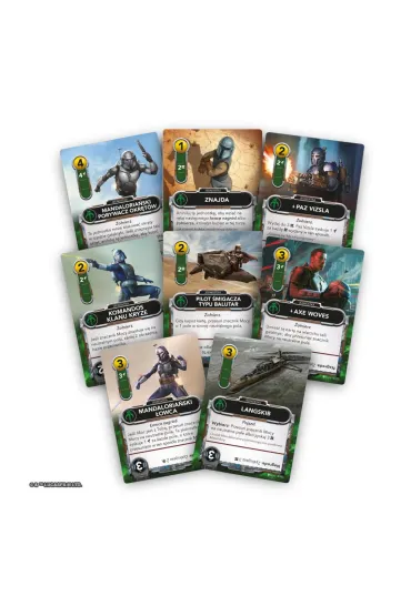 Star Wars: The Deckbuilding Game - Mandalorianie Rebel - Caleb Grace