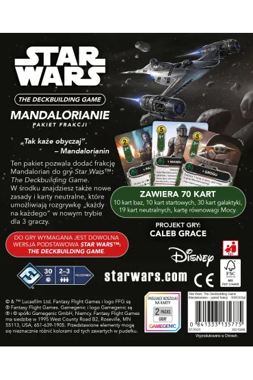 Star Wars: The Deckbuilding Game - Mandalorianie Rebel - Caleb Grace