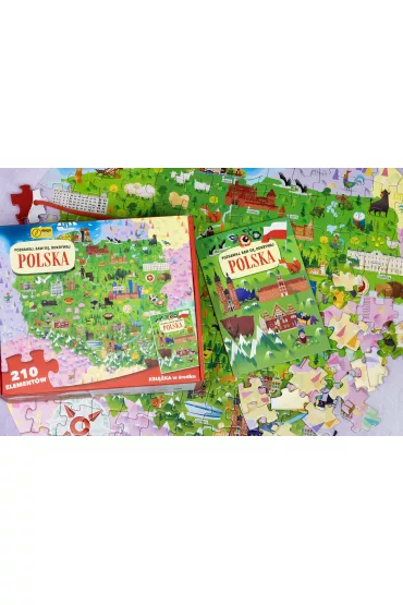 Puzzle Polska. Poznawaj, baw si�, odkrywaj Wilga Play - Irena  Trevisan