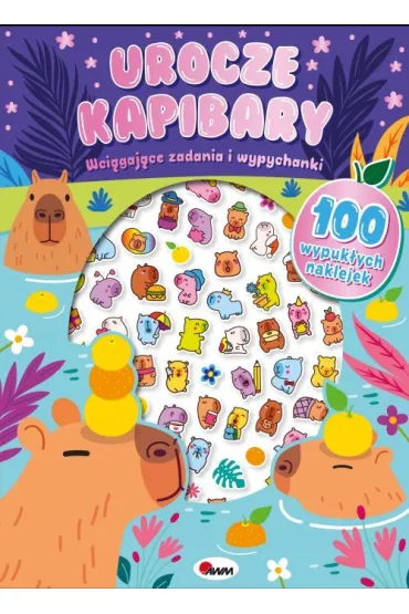 KSIAZECZKA EDUK 200X275 KAPIBARY NAKLEJ 3D AWM - Natalia Kawa�ko-Dzikowska