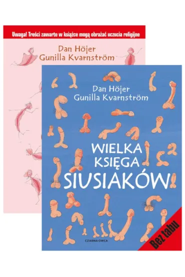 Pakiet: Wielka ksi�ga cipek, Wielka ksi�ga siusiak�w - Dan Hojer, Gunilla Kvarnstr�m