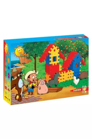 Klocki Farmer, 112 element�w