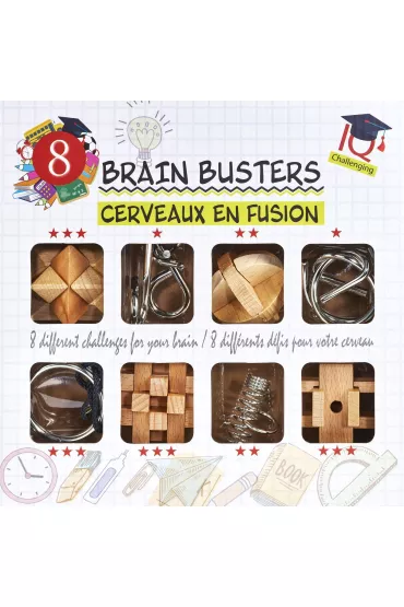 �amig��wka Pogromcy M�zgu Brain Busters 8 szt. Eureka 3D