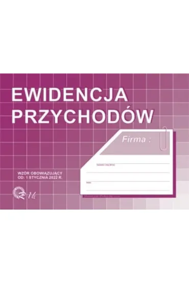 Michalczyk i Prokop Druk ewidencja przychod�w A5 MICHALCZYK&PROKOP R01-H  MP