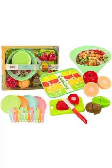 Zestaw owoc�w do krojenia 25el LeanToys