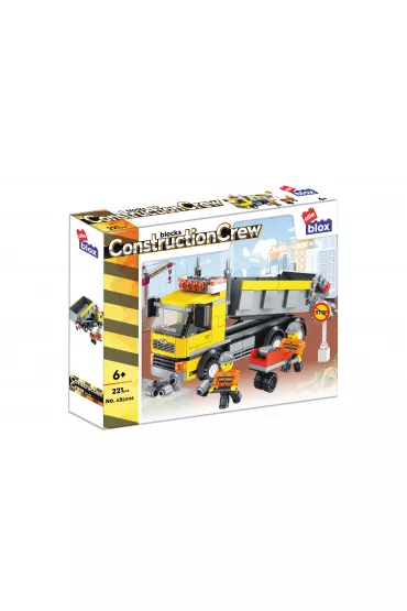 Klocki konstrukcyjne 221 el. Auto Budowlane Alleblox